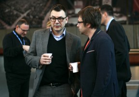 Jugoslav Pantelić, umetnički direktor FEST-a i Mladen Đorđević, selektor