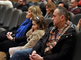 Glumac Sergej Trifunović nakon projekcije filma "Isceljenje"