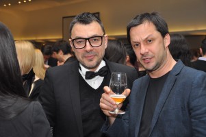 Opening party, umetnički direktor Jugoslav Pantelić i koordinator press-a Vuk Pajković
