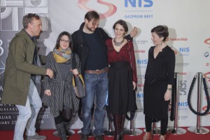 Ekipa filma "Nebo iznad nas" na crvenom tepihu u Sava Centru